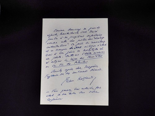 Jean rostand lettre - rostand,