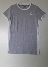 DOLCE & GABBANA T-SHIRT MANCHES COURTES EN COTON STRETCH 14 ANS / S JUNIOR GRIS