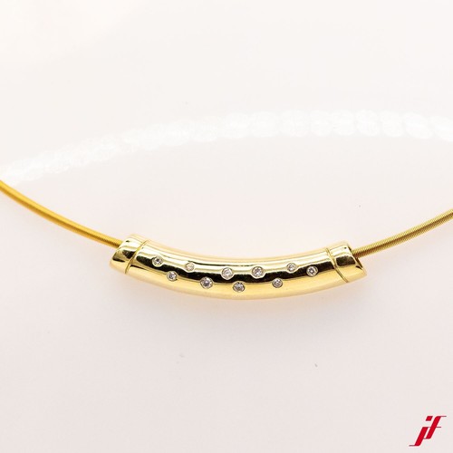 Collier niessing 18k - or, jaune