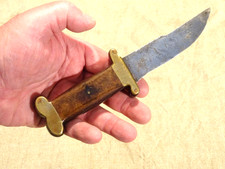 Artisanat de tranchée travail de poilu couteau  WW1 1914 1918