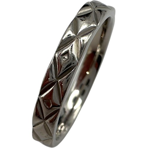 Bague chanel matelasse - chanel, platine