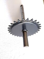 AXE DE POULIE MODELE NOIR  "28 DENTS"  POUR MOBS MOTOBECANE /  MBK 51 AV10