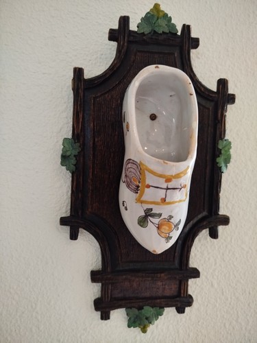 Sabot bouquetière faïence - bouquetière, en
