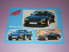 KOENIG SPECIALS - PORSCHE 911 Carrera 2 et 4 - brochure catalogue années 80