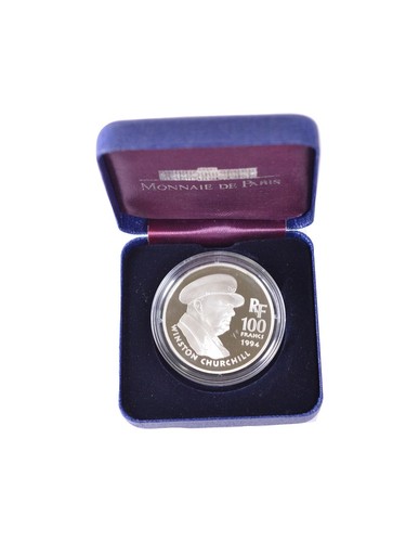 France 100 francs argent - argent,