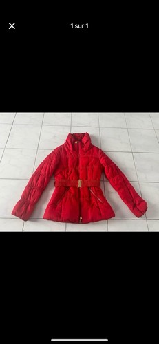 Doudoune rouge taille - doudoune,