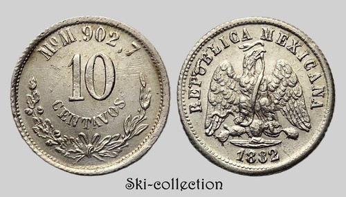 Centavos 1882 m - centavos, (mexico)