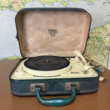 Valise Tourne Disque, Electrophone  Teppaz Eco