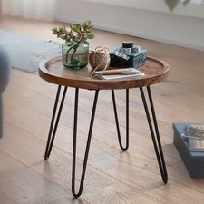 FineBuy Table Basse Bois