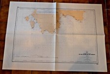 CARTE MARINE ANCIENNE SHOM - Du cap ALTANO au cap FERRATO 1974