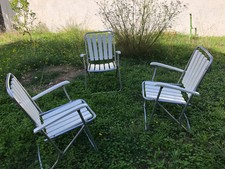 lot de 3 anciens fauteuils de