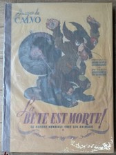TL HENNEBELLE CALVO LA BETE EST MORTE FORMAT GEANT 20 EX TTBE/NEUF