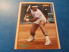 GUILLERMO VILAS, RARE TENNIS 2008 ROOKIE CARD TENNIS MAGAZINE/TENNIS PLUS (JT29)