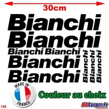 9 Stickers Bianchi - Autocollants Adhésifs Cadre Velo Bike VTT Montain - 198