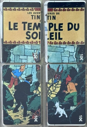 Rare puzzle 4 télécartes - rare,