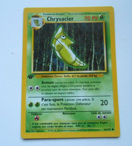 Pokemon carte authentique - pokemon,