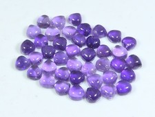 Bague en améthstène naturel