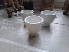 3 Coquetiers - porcelaine