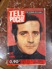REVUE LIVRE TÉLÉ POCHE 1969 N° 163 JEAN YANNE