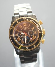 Montre homme ANDRE BELFORT "Sirène or noir II" AB-7110C