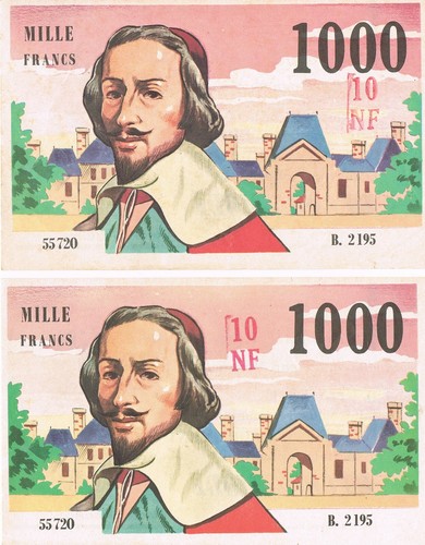 Lot billets factices - billets,