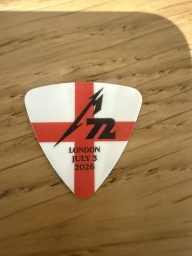 Metallica pick londres - metallica, 03/07