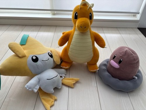 Pokemon peluche set - peluche, dragonite