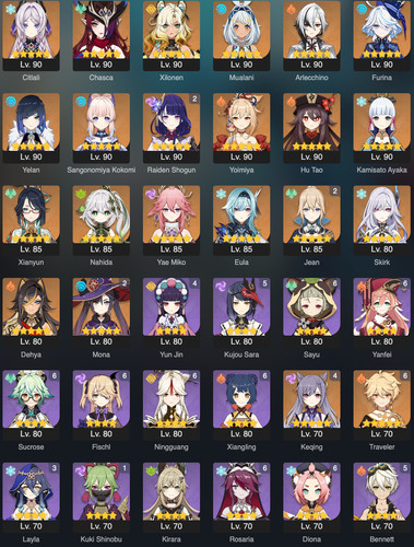 Genshin impact account - genshin,