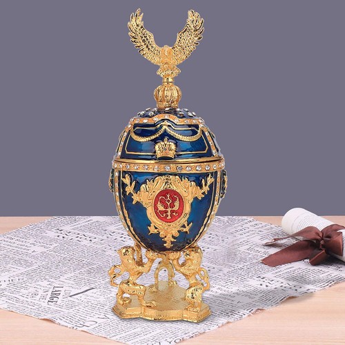 Oeuf fabergé émaillé - oeuf, peint