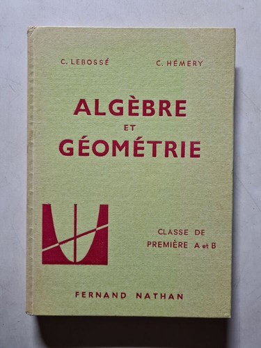 Algèbre géométrie c - géométrie, |