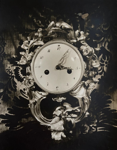 Photographie pendule bronze - pendule,
