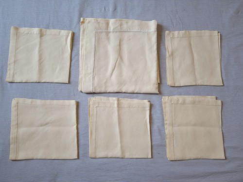 Grande nappe coton jaune - coton,