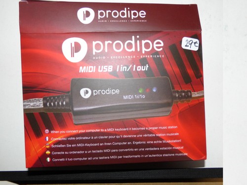 Câble midi usb prodipe - to,