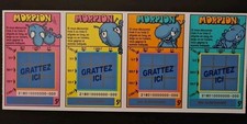 023 Rare Specimen Morpion 21801 -FDJ - FRANCAISE DES JEUX -Ticket Grattage-1998