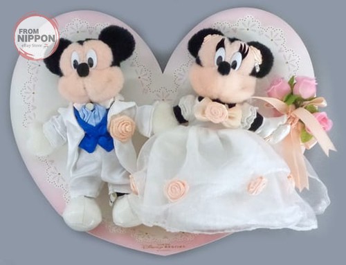 Badge peluche mickey minnie - mickey,