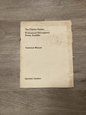 Notice et plans Citation Sixteen Harman Kardon 