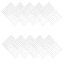  Lot de 50 butées de protection pour meubles : bande anti-collision transparente