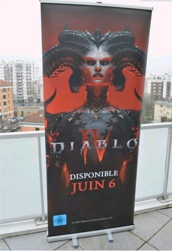 Affiche kakemono diablo - affiche,