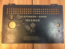 Carton face arrière poste Telefunken 154 GWK