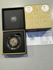 Pièce 2 euros BE Paris 2024 JO Polissage inversé