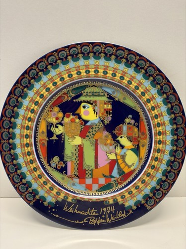 Assiette noël 1974 - de,