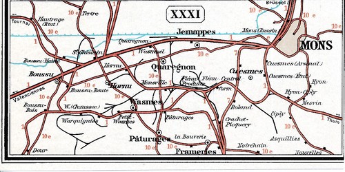 Mons wasmes quaregnon 1909 - mons,