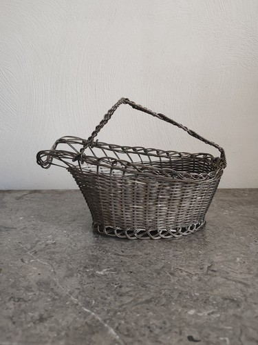 Panier porte bouteille fer - porte,