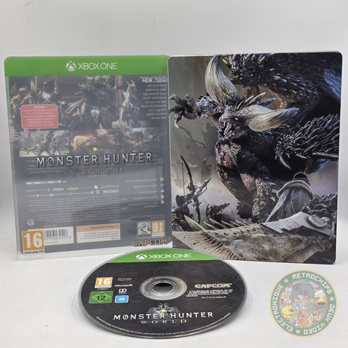 Monster hunter world steelbook - monster,