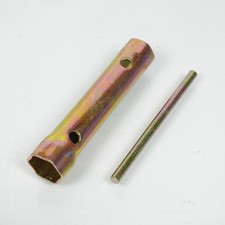 Clé à bougie de 16/18mm 110mm avec tige de force pour moto cyclo scooter