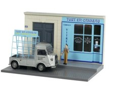 Diorama 1/43 Citroen Type H 