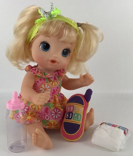 Baby alive doll - alive, potty
