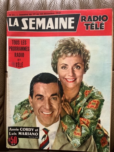 Semaine radio télé 51 - semaine,