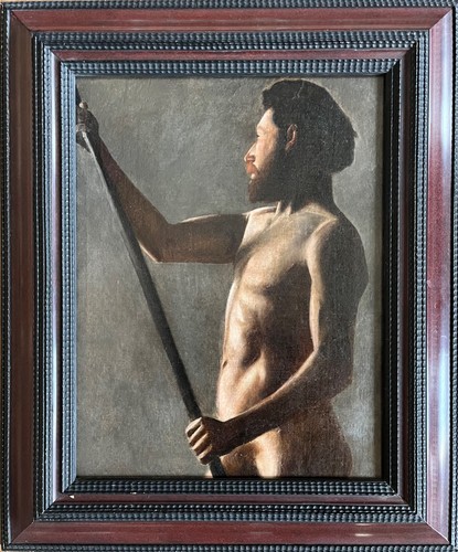 Tableau xixe étude - étude, d'homme