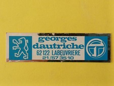 sticker vitre PEUGEOT TALBOT